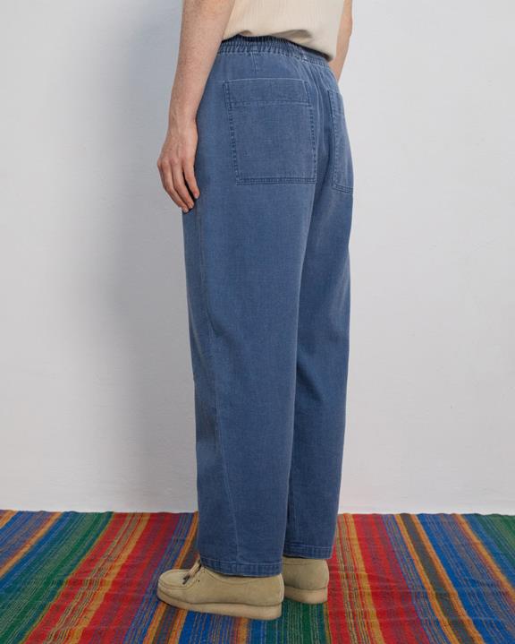 Broek Wijd Denim Blauw from Shop Like You Give a Damn