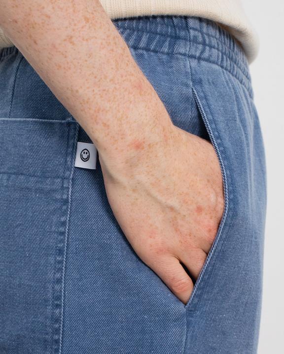 Broek Wijd Denim Blauw from Shop Like You Give a Damn