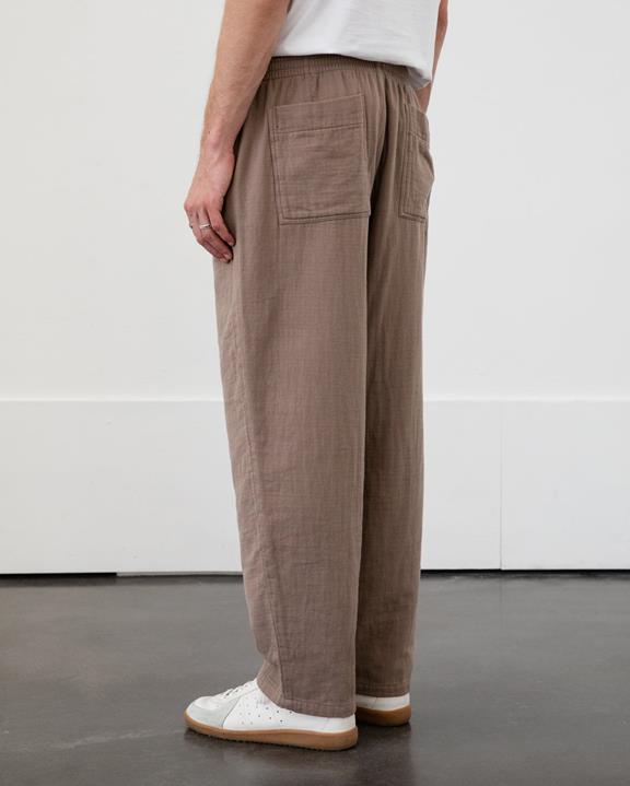 Broek Wijd Bruin from Shop Like You Give a Damn