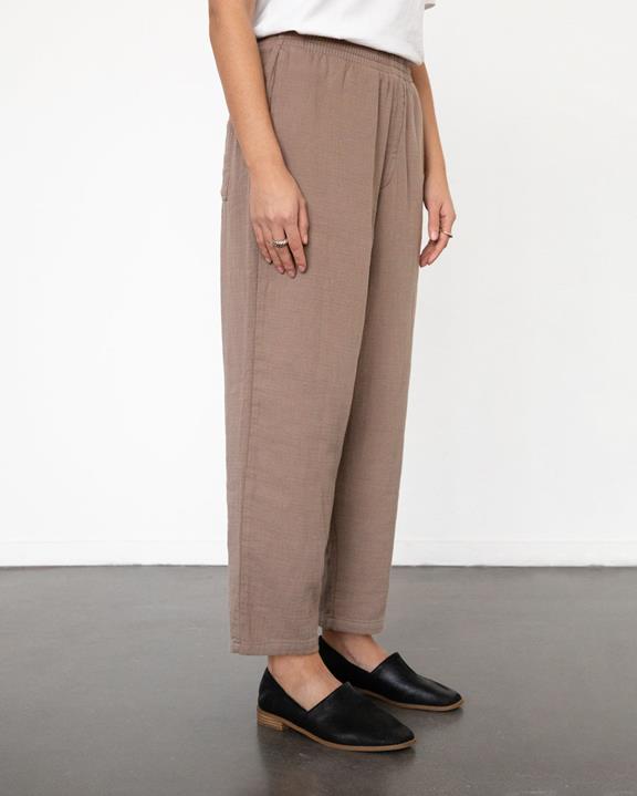 Broek Wijd Bruin from Shop Like You Give a Damn