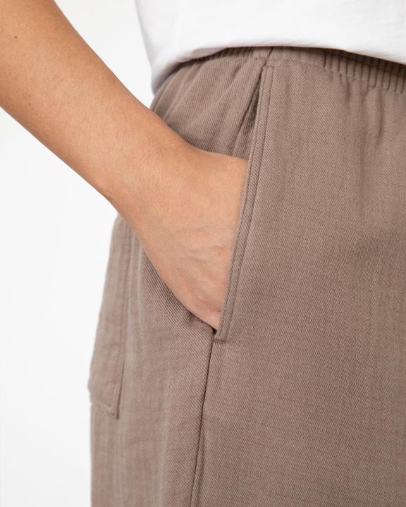 Broek Wijd Bruin from Shop Like You Give a Damn