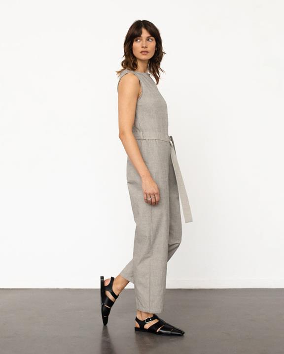 Jumpsuit Mouwloos Grijs from Shop Like You Give a Damn