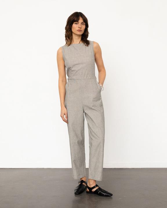 Jumpsuit Mouwloos Grijs from Shop Like You Give a Damn