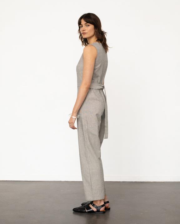 Jumpsuit Mouwloos Grijs from Shop Like You Give a Damn