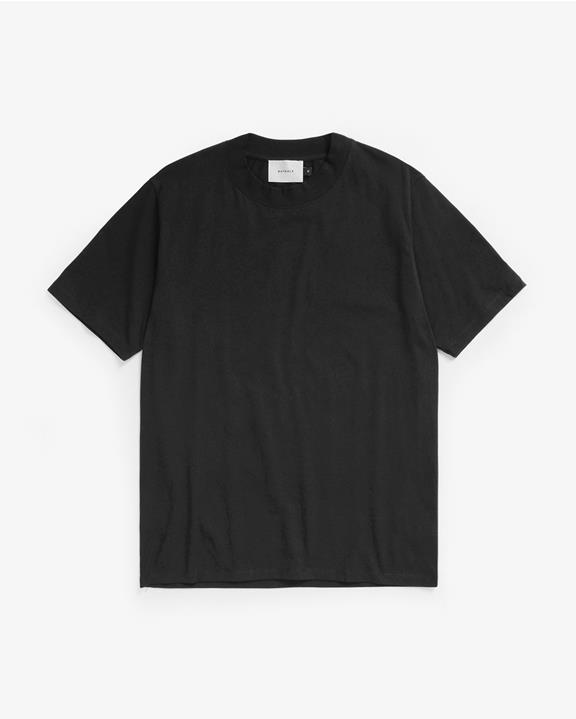 T-Shirt Basic Zwart via Shop Like You Give a Damn