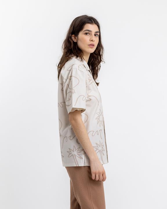 Shirt Bowling Beachside Off White from Shop Like You Give a Damn