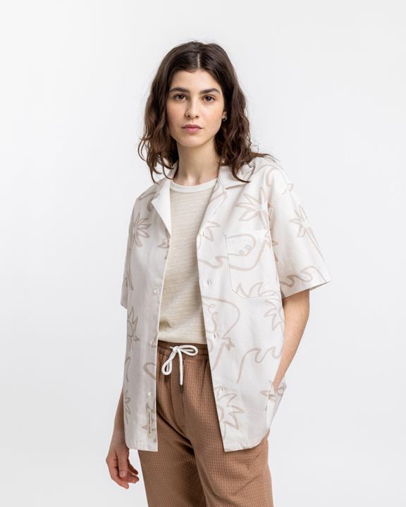 Shirt Bowling Beachside Off White from Shop Like You Give a Damn