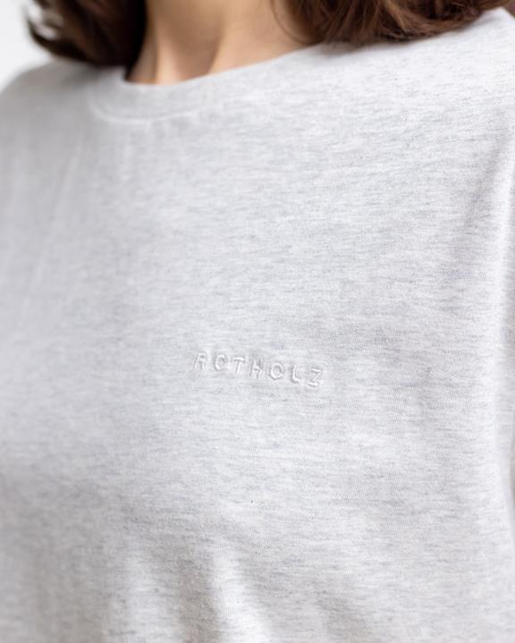T-Shirt Logo Grijs from Shop Like You Give a Damn