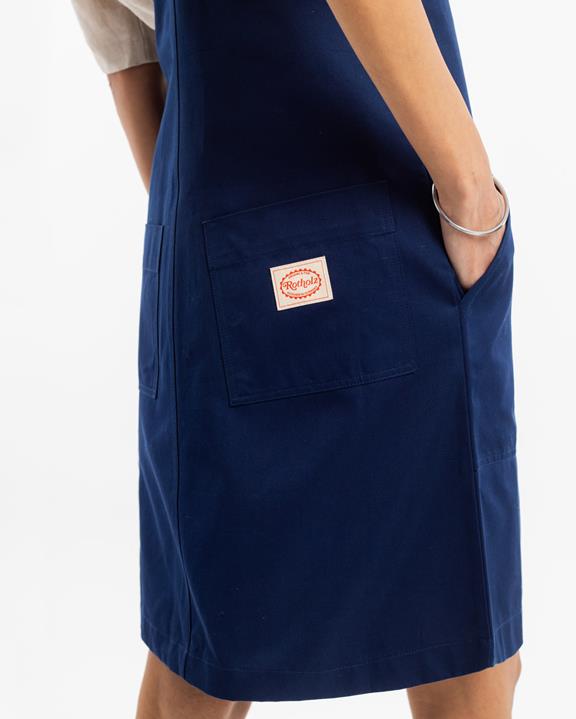 Jurk Dungaree Marineblauw from Shop Like You Give a Damn