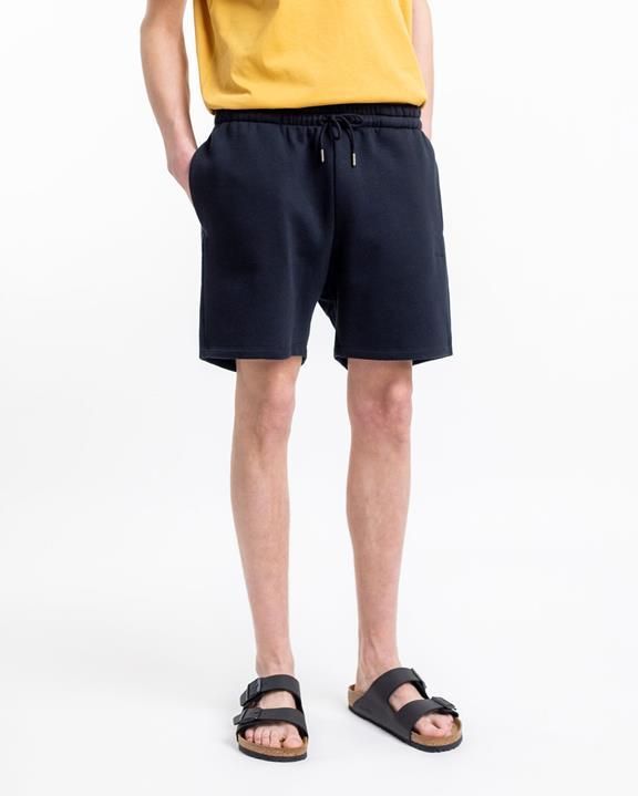 Sweatshorts Logo Zwart from Shop Like You Give a Damn