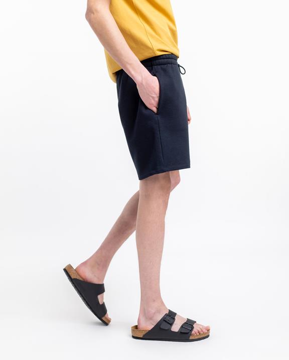 Sweatshorts Logo Zwart from Shop Like You Give a Damn