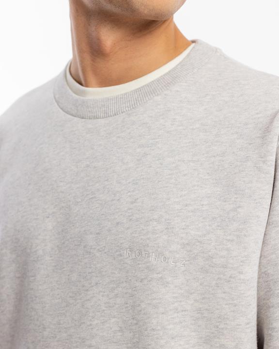 Sweatshirt Logo Grijs from Shop Like You Give a Damn