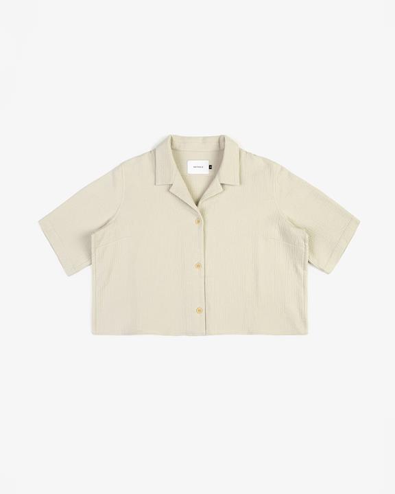 Shirt Cropped Bowling Sand from Shop Like You Give a Damn