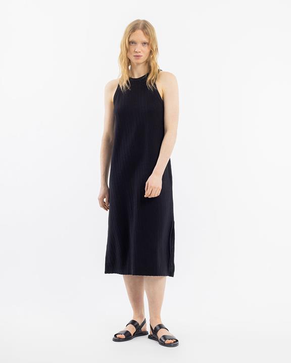 Jurk Midi Brei Zwart from Shop Like You Give a Damn