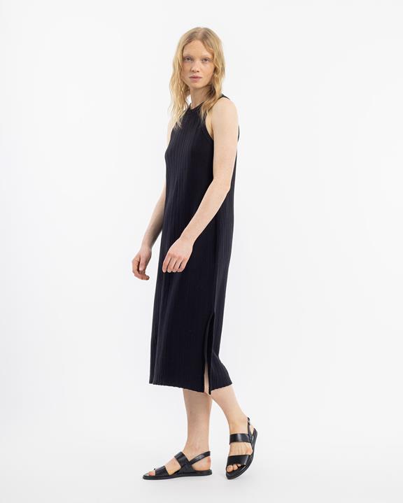 Jurk Midi Brei Zwart from Shop Like You Give a Damn