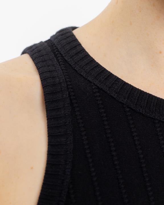 Jurk Midi Brei Zwart from Shop Like You Give a Damn