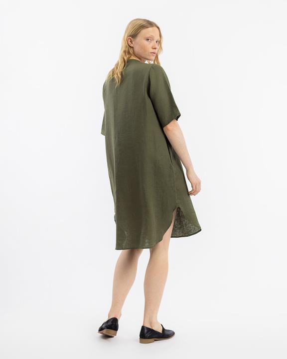 Jurk Kaftan Olijf from Shop Like You Give a Damn