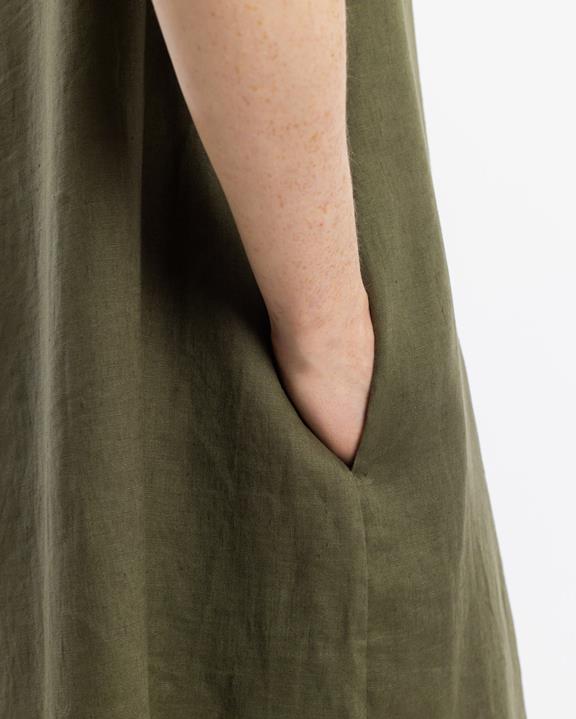 Jurk Kaftan Olijf from Shop Like You Give a Damn