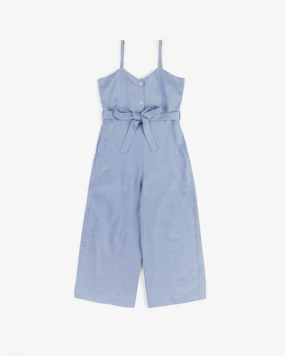 Jumpsuit Zomer Lichtblauw via Shop Like You Give a Damn