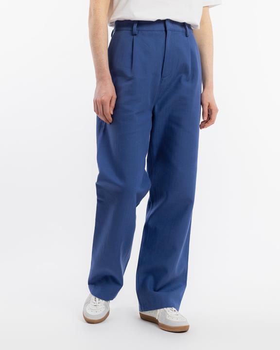 Broek Hoge Taille Blauw from Shop Like You Give a Damn