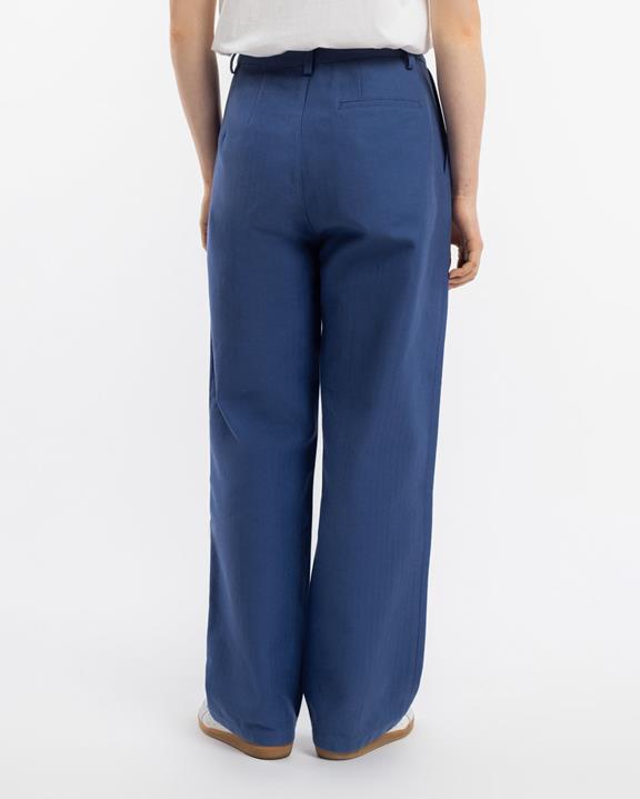 Broek Hoge Taille Blauw from Shop Like You Give a Damn