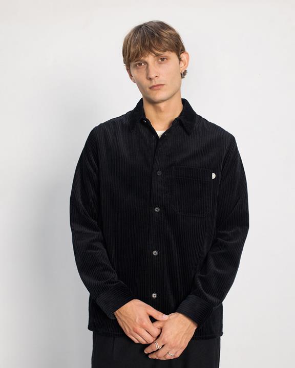 Shirt Cord Zwart from Shop Like You Give a Damn