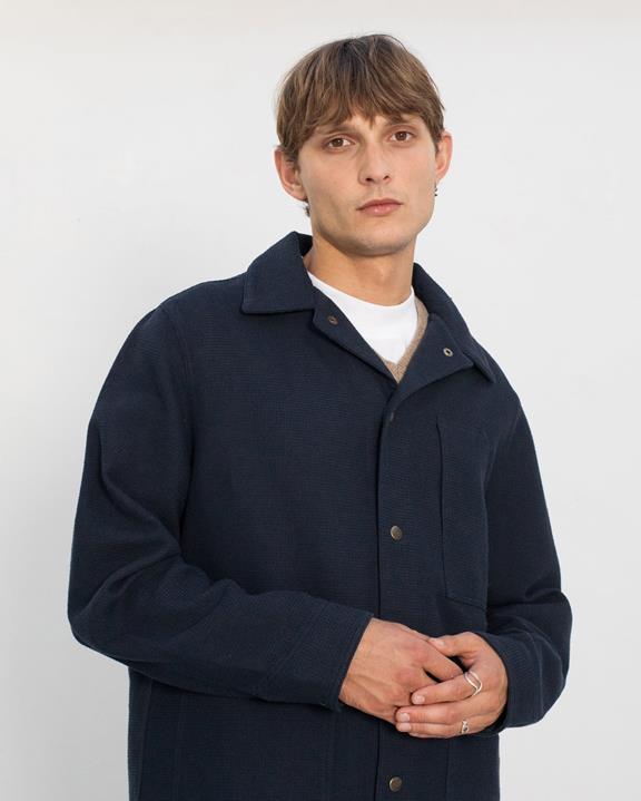 Jas Lichtgewicht Wafelblauw from Shop Like You Give a Damn