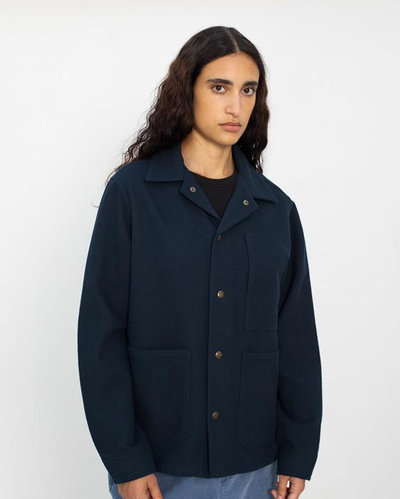 Jas Lichtgewicht Wafelblauw from Shop Like You Give a Damn