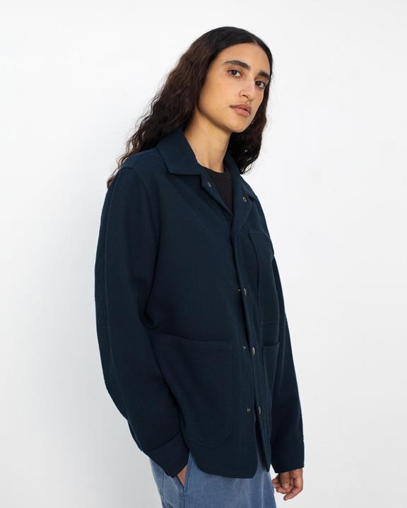 Jas Lichtgewicht Wafelblauw from Shop Like You Give a Damn