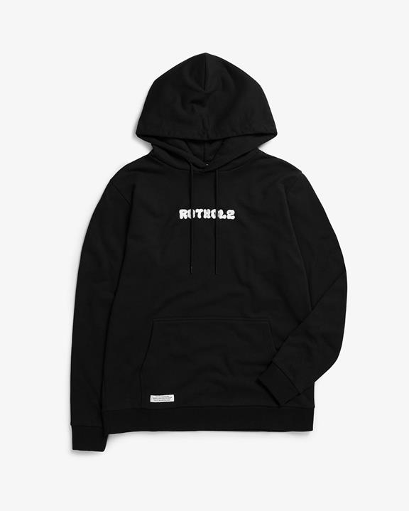 Hoodie Logo Zwart via Shop Like You Give a Damn