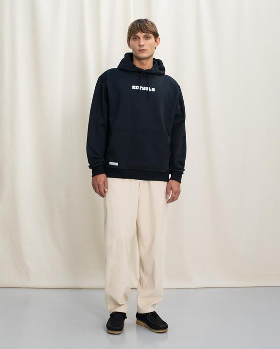 Hoodie Logo Zwart from Shop Like You Give a Damn