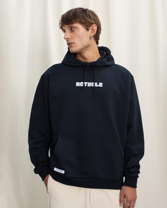 Hoodie Logo Zwart from Shop Like You Give a Damn