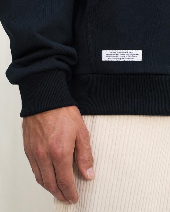 Hoodie Logo Zwart from Shop Like You Give a Damn