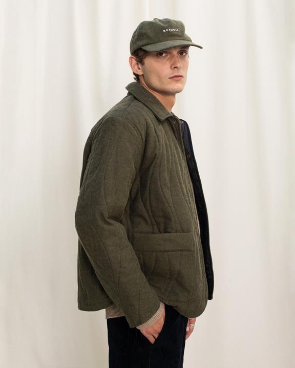 Jas Gewatteerd Groen from Shop Like You Give a Damn