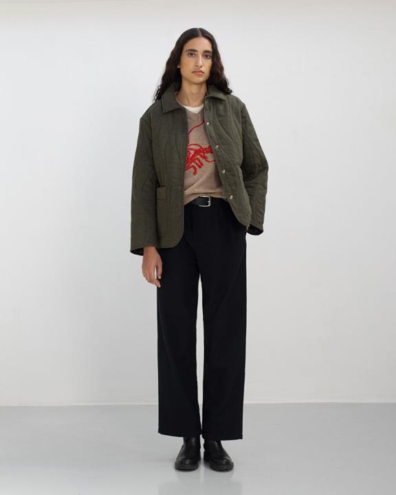 Jas Gewatteerd Groen from Shop Like You Give a Damn