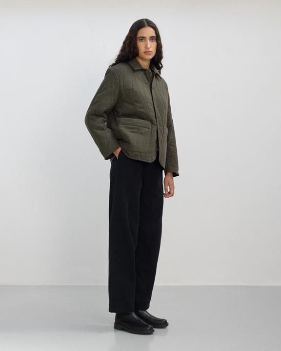 Jas Gewatteerd Groen from Shop Like You Give a Damn