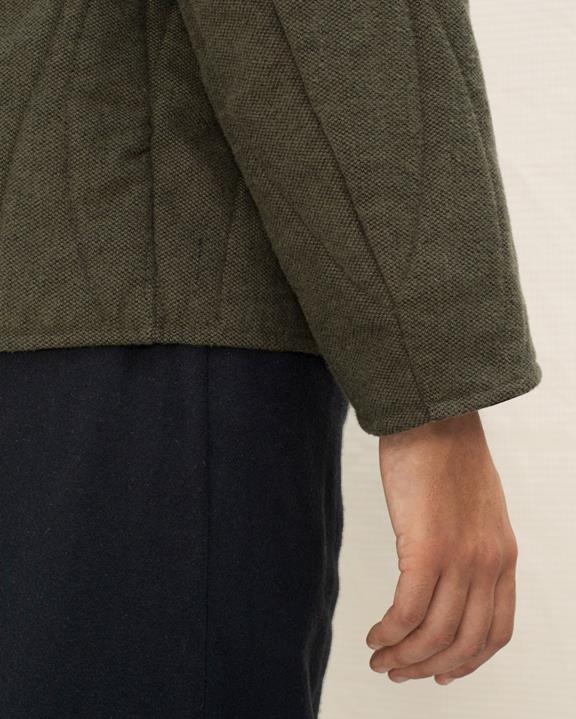 Jas Gewatteerd Groen from Shop Like You Give a Damn