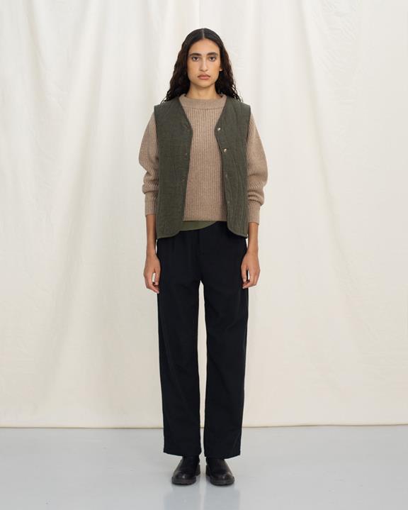 Vest Gewatteerd Groen from Shop Like You Give a Damn