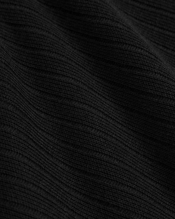 Jurk Geribbelde Mockneck True Black from Shop Like You Give a Damn