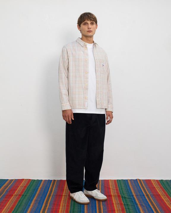 Broek Wijd Corduroy Zwart from Shop Like You Give a Damn
