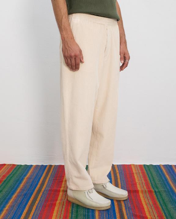 Broek Wijd Corduroy Wit from Shop Like You Give a Damn