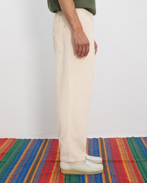 Broek Wijd Corduroy Wit from Shop Like You Give a Damn