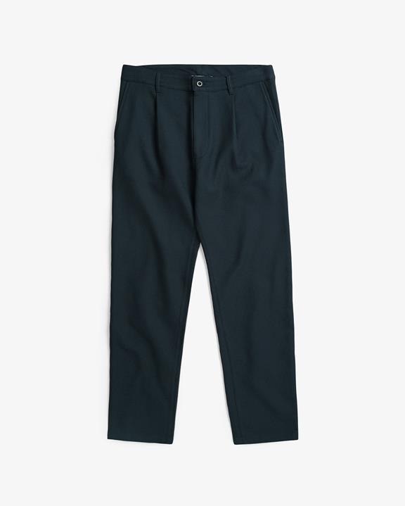 Broek Wafel Donkerblauw via Shop Like You Give a Damn