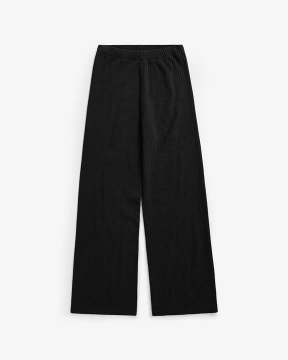 Broek Zware Geribbelde Zwarte from Shop Like You Give a Damn
