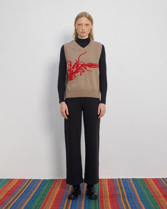 Broek Zware Geribbelde Zwarte from Shop Like You Give a Damn