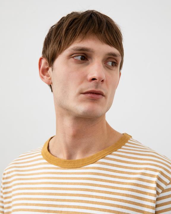 T-Shirt Gestreept Karamel from Shop Like You Give a Damn