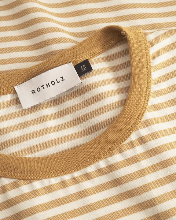 T-Shirt Gestreept Karamel from Shop Like You Give a Damn