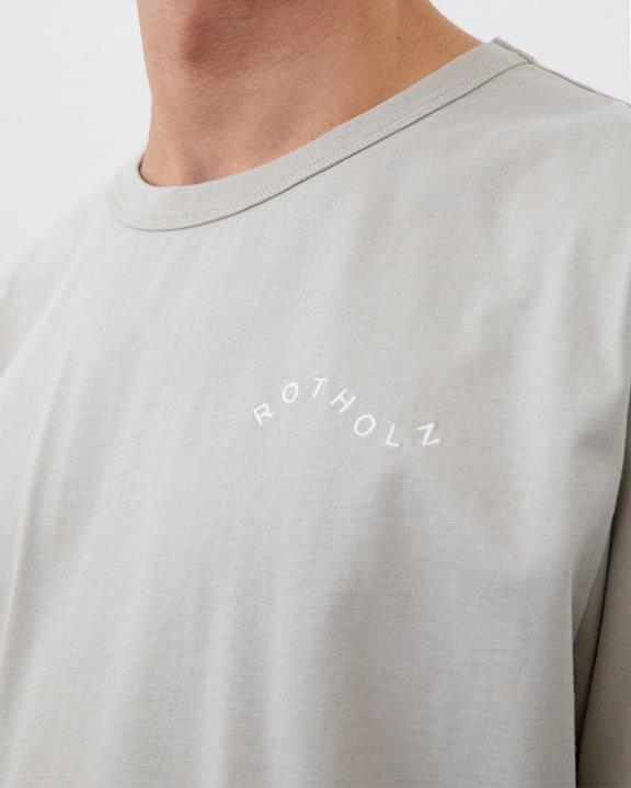T-Shirt Golvend Logo Zand from Shop Like You Give a Damn