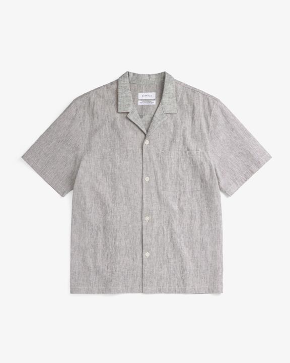 Shirt Bowling Grijs Gestreept via Shop Like You Give a Damn