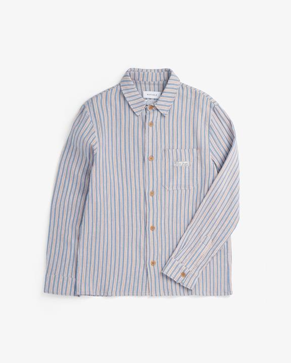 Shirt Lange Mouw Gestreept Multicolor via Shop Like You Give a Damn